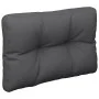 Cushion for anthracite fabric pallet sofa 50x40x12 cm by , Cushions for chairs and sofas - Ref: Foro24-360535, Price: 23,69 €...