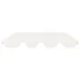 Dosel de repuesto columpio de jardín blanco 188/168x145/110 cm de vidaXL, Cubiertas para carpas y cenadores - Ref: Foro24-312...