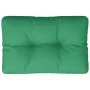 Cushion for pallet sofa, green fabric, 50x40x12 cm by , Cushions for chairs and sofas - Ref: Foro24-360540, Price: 22,34 €, D...