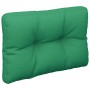 Cojín para sofá de palets tela verde 50x40x12 cm de , Cojines para sillas y sofás - Ref: Foro24-360540, Precio: 22,89 €, Desc...