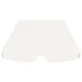 Dosel de repuesto columpio de jardín blanco 188/168x145/110 cm de vidaXL, Cubiertas para carpas y cenadores - Ref: Foro24-312...