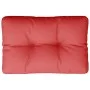 Cushion for pallet sofa, red fabric, 60x40x12 cm by , Cushions for chairs and sofas - Ref: Foro24-360563, Price: 18,79 €, Dis...