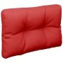 Cushion for pallet sofa, red fabric, 60x40x12 cm by , Cushions for chairs and sofas - Ref: Foro24-360563, Price: 18,79 €, Dis...