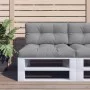 Cojín para sofá de palets tela gris 70x40x12 cm de , Cojines para sillas y sofás - Ref: Foro24-360580, Precio: 26,84 €, Descu...