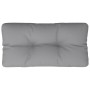Cushion for pallet sofa, gray fabric, 70x40x12 cm by , Cushions for chairs and sofas - Ref: Foro24-360580, Price: 28,63 €, Di...