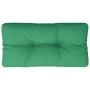 Cushion for pallet sofa, green fabric, 80x40x12 cm by , Cushions for chairs and sofas - Ref: Foro24-360606, Price: 22,69 €, D...
