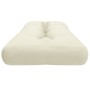 Kissen für Palettensofa, cremefarbenes Gewebe, 120x40x12 cm. von , Kissen für Stühle und Sofas - Ref: Foro24-360625, Preis: 3...