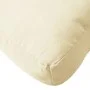 Cushion for pallet sofa in cream fabric 120x40x12 cm by , Cushions for chairs and sofas - Ref: Foro24-360625, Price: 35,66 €,...