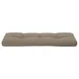 Cushion for a taupe gray fabric pallet sofa 120x40x12 cm by , Cushions for chairs and sofas - Ref: Foro24-360631, Price: 34,0...