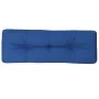 Cushion for a blue fabric pallet sofa 120x40x12 cm by , Cushions for chairs and sofas - Ref: Foro24-360633, Price: 34,00 €, D...