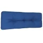 Cushion for a blue fabric pallet sofa 120x40x12 cm by , Cushions for chairs and sofas - Ref: Foro24-360633, Price: 34,00 €, D...