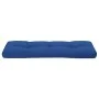 Cushion for a blue fabric pallet sofa 120x40x12 cm by , Cushions for chairs and sofas - Ref: Foro24-360633, Price: 34,00 €, D...