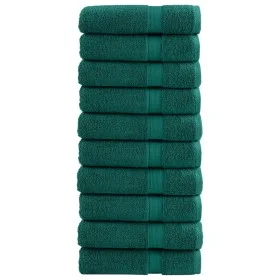 Badehandtücher 10 Stück 100% Baumwolle grün 100x150 cm 600 gsm von , Handtücher - Ref: Foro24-137337, Preis: 176,16 €, Rabatt: %