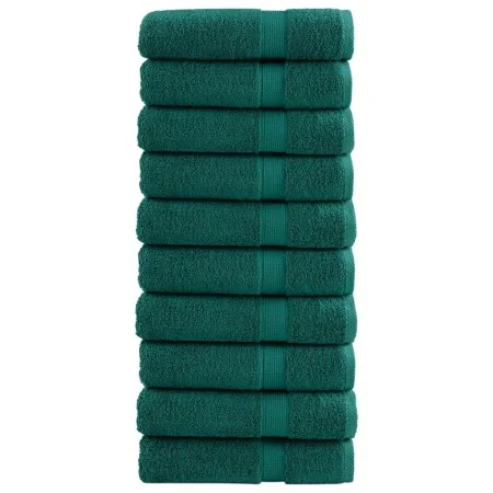 Badehandtücher 10 Stück 100% Baumwolle grün 100x150 cm 600 gsm von , Handtücher - Ref: Foro24-137337, Preis: 176,16 €, Rabatt: %