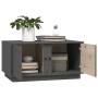 Couchtisch aus massivem grauem Kiefernholz, 80 x 50 x 40 cm von vidaXL, Couchtisch - Ref: Foro24-814421, Preis: 68,35 €, Raba...