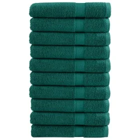 Saunatücher 10 Stück 100% Baumwolle grün 80x200 cm 600 gsm von , Handtücher - Ref: Foro24-137340, Preis: 178,97 €, Rabatt: %