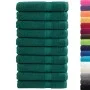 Toallas de sauna 10 uds 100% algodón verde 80x200 cm 600 gsm de , Toallas - Ref: Foro24-137340, Precio: 178,92 €, Descuento: %