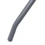 Hellgrauer Gartentisch aus Stahl und Glas 60 cm von vidaXL, Gartentische - Ref: Foro24-312213, Preis: 52,62 €, Rabatt: %