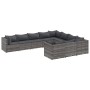 Garden sofa set with 10 pieces of synthetic gray rattan cushions by , Garden sets - Ref: Foro24-3308330, Price: 687,63 €, Dis...