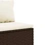 Garden sofa set 10 pieces and brown synthetic rattan cushions by , Garden sets - Ref: Foro24-3308345, Price: 652,61 €, Discou...