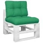 Cushions for pallets, 2 units, green fabric by , Cushions for chairs and sofas - Ref: Foro24-360650, Price: 35,33 €, Discount: %