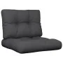 Cushions for pallets, 2 units, black fabric by , Cushions for chairs and sofas - Ref: Foro24-360652, Price: 42,60 €, Discount: %