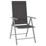 Sillas de jardín plegables 6 unidades textilene negro de vidaXL, Sillas de jardín - Ref: Foro24-312183, Precio: 283,59 €, Des...
