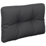 Palettenkissen, 2 Stück, schwarzer Stoff von , Kissen für Stühle und Sofas - Ref: Foro24-360652, Preis: 43,87 €, Rabatt: %