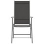 Sillas de jardín plegables 6 unidades textilene negro de vidaXL, Sillas de jardín - Ref: Foro24-312183, Precio: 289,07 €, Des...