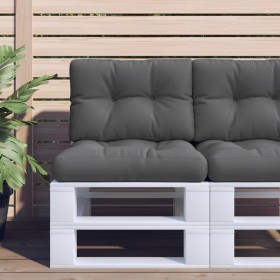 Cushions for pallets, 2 units, anthracite gray fabric. by , Cushions for chairs and sofas - Ref: Foro24-360667, Price: 83,02 ...