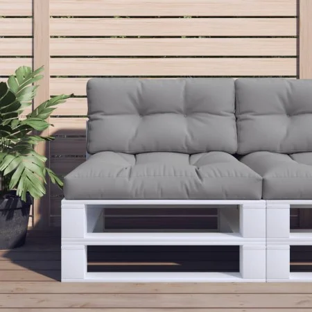 Cushions for pallet sofa, 2 units, gray fabric by , Cushions for chairs and sofas - Ref: Foro24-360690, Price: 66,56 €, Disco...