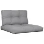 Cushions for pallet sofa, 2 units, gray fabric by , Cushions for chairs and sofas - Ref: Foro24-360690, Price: 66,56 €, Disco...