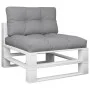 Cushions for pallet sofa, 2 units, gray fabric by , Cushions for chairs and sofas - Ref: Foro24-360690, Price: 66,56 €, Disco...