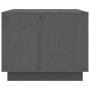 Couchtisch aus massivem grauem Kiefernholz, 80 x 50 x 40 cm von vidaXL, Couchtisch - Ref: Foro24-814421, Preis: 68,35 €, Raba...