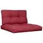 Cushions for pallets, 2 units, red wine fabric by , Cushions for chairs and sofas - Ref: Foro24-360720, Price: 43,85 €, Disco...