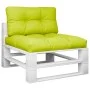 Cushions for pallet sofa, 2 units, light green fabric by , Cushions for chairs and sofas - Ref: Foro24-360722, Price: 42,87 €...