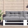 Kissen für Palettensofa, 2 Stück, grauer Stoff. von , Kissen für Stühle und Sofas - Ref: Foro24-360734, Preis: 106,98 €, Raba...