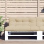 Palettenkissen, 2 Stück, beige Stoff von , Kissen für Stühle und Sofas - Ref: Foro24-360736, Preis: 134,88 €, Rabatt: %