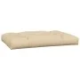 Cushions for pallets, 2 units, beige fabric by , Cushions for chairs and sofas - Ref: Foro24-360736, Price: 110,13 €, Discoun...