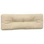 Cushions for pallets, 2 units, beige fabric by , Cushions for chairs and sofas - Ref: Foro24-360736, Price: 110,13 €, Discoun...