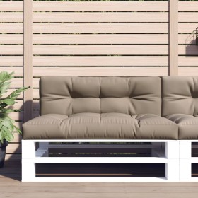 Cushions for pallets, 2 units, gray taupe fabric. by , Cushions for chairs and sofas - Ref: Foro24-360741, Price: 126,46 €, D...