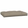 Cushions for pallets, 2 units, gray taupe fabric. by , Cushions for chairs and sofas - Ref: Foro24-360741, Price: 122,15 €, D...