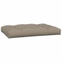 Palettenkissen, 2 Stück, grauer Taupé-Stoff. von , Kissen für Stühle und Sofas - Ref: Foro24-360741, Preis: 126,46 €, Rabatt: %