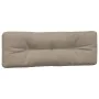 Cushions for pallets, 2 units, gray taupe fabric. by , Cushions for chairs and sofas - Ref: Foro24-360741, Price: 122,15 €, D...
