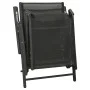 Set de muebles de jardín 3 piezas textilene aluminio negro de vidaXL, Conjuntos de jardín - Ref: Foro24-312198, Precio: 95,29...