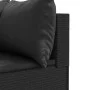 Garden sofa set 11 pieces and black synthetic rattan cushions by , Garden sets - Ref: Foro24-3308339, Price: 845,98 €, Discou...