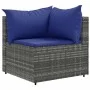 Garden sofa set with 10 pieces of synthetic gray rattan cushions by , Garden sets - Ref: Foro24-3308311, Price: 622,09 €, Dis...
