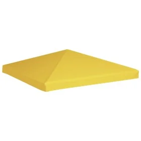 Gazebo awning 270 g/m² 3x3 m yellow by vidaXL, Covers for tents and gazebos - Ref: Foro24-312079, Price: 63,31 €, Discount: %