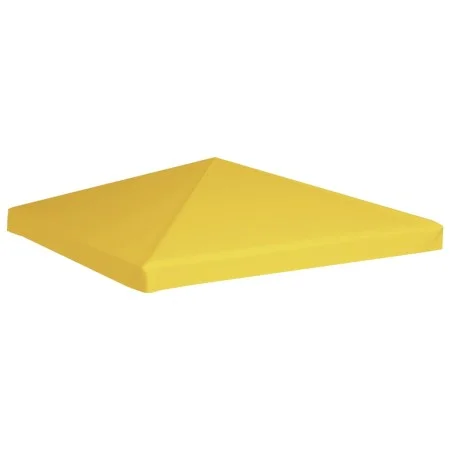 Gazebo awning 270 g/m² 3x3 m yellow by vidaXL, Covers for tents and gazebos - Ref: Foro24-312079, Price: 63,31 €, Discount: %