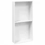 Dusch-Nische aus mattem Edelstahl in Weiß, 32x62x9 cm. von , Duschwände und Duschwände - Ref: Foro24-4005135, Preis: 116,16 €...